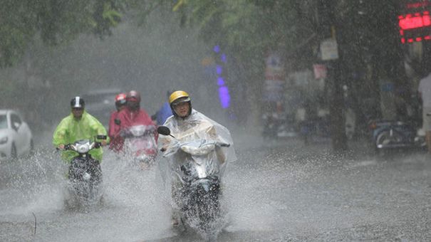 Thời tiết ngày 21/8: Bắc Bộ và Bắc Trung Bộ có mưa và dông