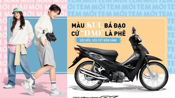 Honda Việt Nam giới thiệu Wave Alpha phiên bản 2023