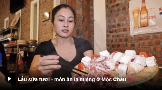 Lẩu sữa tươi - món ăn lạ miệng ở Mộc Châu