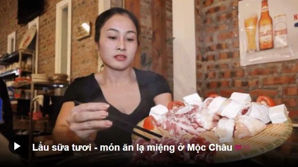 Lẩu sữa tươi - món ăn lạ miệng ở Mộc Châu