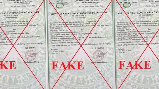 Cảnh báo: Sản phẩm viên xương khớp Mộc Y Lâm sử dụng giấy tờ giả mạo lừa dối người tiêu dùng