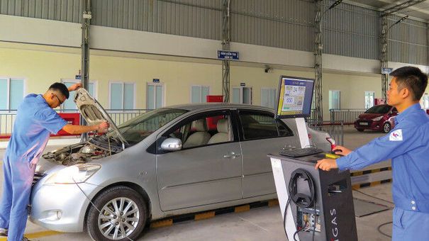 Giá kiểm định ô tô tăng thêm 10.000 đồng bắt đầu từ tháng 10/2022