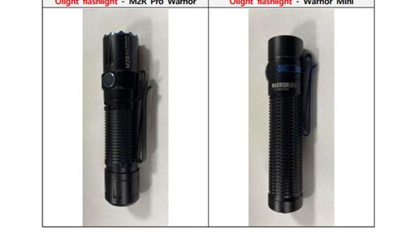 Cảnh báo đèn pin Warrior bán tại Việt Nam có thể gây cháy nổ