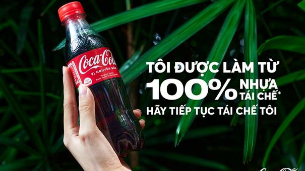 Ra mắt chai Coca-Cola™ làm từ 100% nhựa tái chế