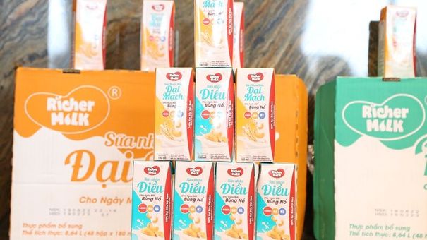 Richer Milk - Sản phẩm sữa hạt điều đầu tiên tại Việt Nam chính thức ra mắt