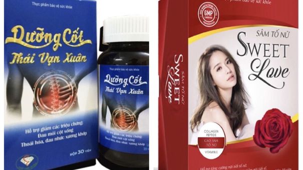 Cảnh báo: Thực phẩm bảo vệ sức khỏe Sâm Tố Nữ Sweet Love; thực phẩm bảo vệ sức khỏe Dưỡng Cốt Thái Vạn Xuân được quảng cáo vi phạm quy định của pháp luật về quảng cáo