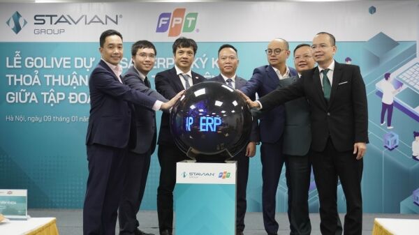 Stavian vận hành hệ thống quản trị doanh nghiệp SAP ERP