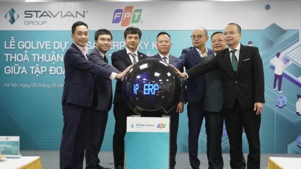 Stavian vận hành hệ thống quản trị doanh nghiệp SAP ERP