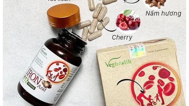 Thực phẩm chức năng Veghealth O’veggies Iron and B12