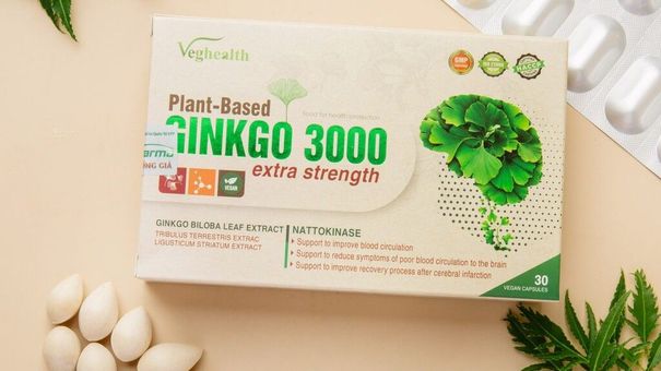 Thực phẩm bảo vệ sức khỏe PLANT-BASED GINKGO 3000 EXTRA STRENGTH