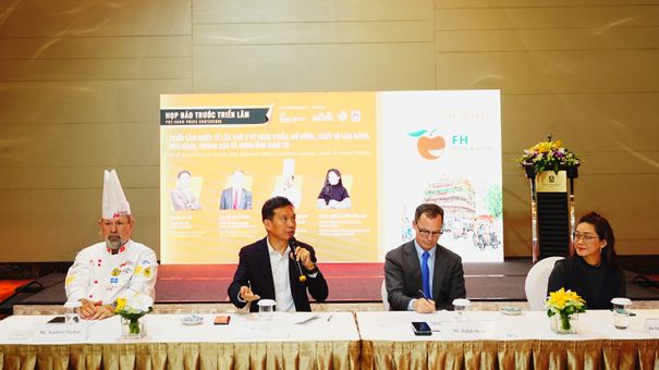 Sắp diễn ra Triển lãm Quốc tế lần thứ hai về Thực phẩm, Đồ uống, Thiết bị làm bánh, Nhà hàng, Khách sạn và Cung ứng dịch vụ tại Việt Nam