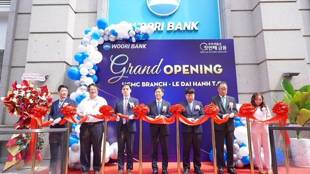 Ngân hàng Woori Việt Nam khai trương Phòng giao dịch Lê Đại Hành, TP. Hồ Chí Minh