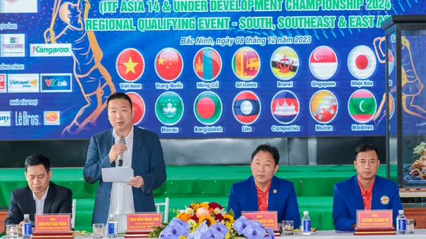 KHỞI TRANH GIẢI QUẦN VỢT VÔ ĐỊCH U14 ITF CH U Á (PHÁT TRIỂN VÒNG LOẠI  KHU VỰC NAM Á, ĐÔNG Á & ĐÔNG NAM Á)