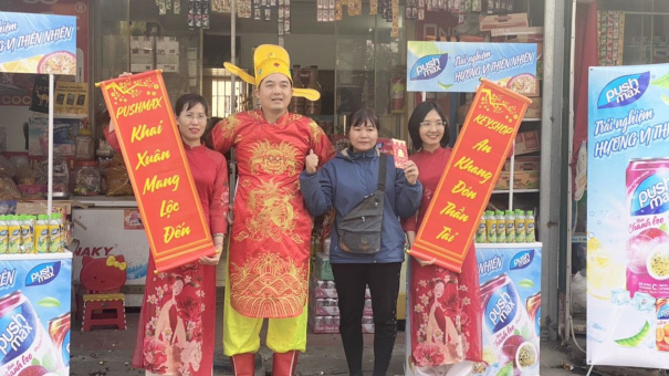 Pushmax mang tài lộc đến khách hàng ngày Vía Thần Tài