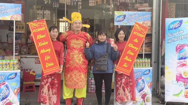 Pushmax mang tài lộc đến khách hàng ngày Vía Thần Tài