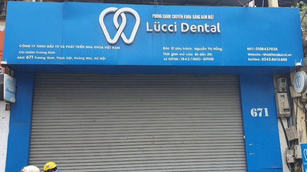 Phòng khám chuyên khoa Răng hàm mặt Lucci Dental bị xử phạt 88 triệu đồng