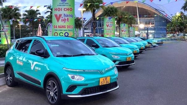 500 taxi điện được phép hoạt động tại Đà Nẵng