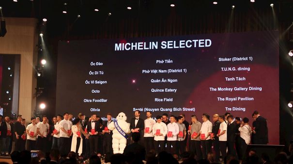 Nhiều nhà hàng tại Hà Nội và TP.HCM được gắn sao Michelin