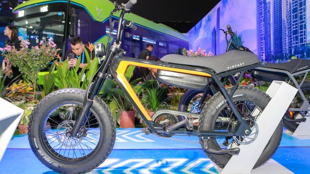 Cận cảnh mẫu xe đạp điện đầu tiên của VinFast vừa ra mắt