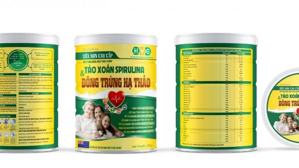 Sữa non cao cấp Tảo xoắn Spirulina Đông trùng hạ thảo