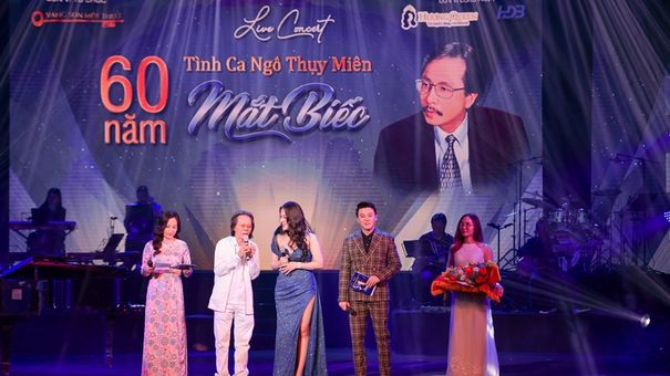 Live concert Mắt biếc: Chìm đắm vào những tình khúc ngọt ngào Ngô Thuỵ Miên