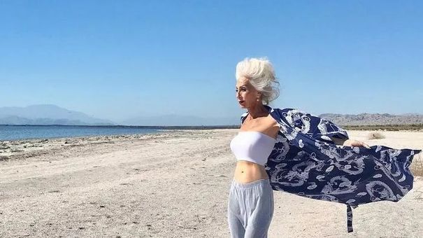 Bí quyết giữ dáng tuổi U80 của Colleen Heidemann - 'đóa hoa nở muộn làng mẫu Mỹ'