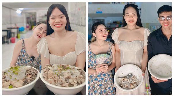 Quán tổ chức cuộc thi ăn 2 tô bún chả sứa khổng lồ nhận thưởng 30 triệu đồng