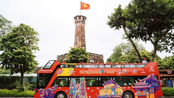 Hà Nội miễn phí vé xe bus 2 tầng dịp mừng Quốc khánh