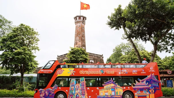 Hà Nội miễn phí vé xe bus 2 tầng dịp mừng Quốc khánh