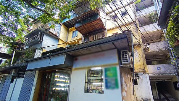 Nhà tập thể cũ bất ngờ được 