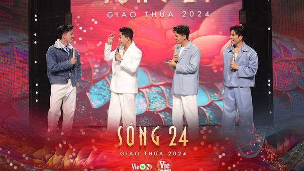 Sóng 24 lộ diện dàn 20 nam thần cùng trình diễn trong 1 tiết mục