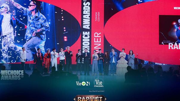 Rap Việt Mùa 3 thắng giải TV Show Của Năm tại WeChoice Awards 2023