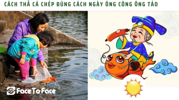 Cách Thả Cá Chép Đúng Cách Ngày Ông Công Ông Táo