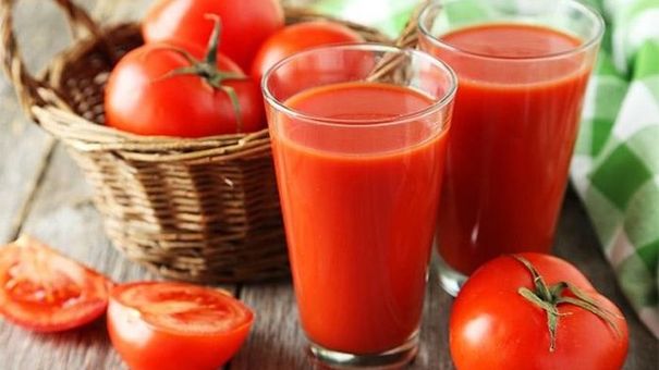 Công thức nước ép cà chua giúp làm đẹp da