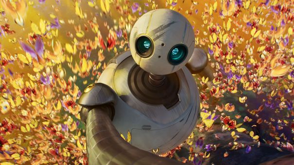 Bối cảnh thơ mộng và âm nhạc đầy cảm xúc trong kiệt tác Robot Hoang Dã