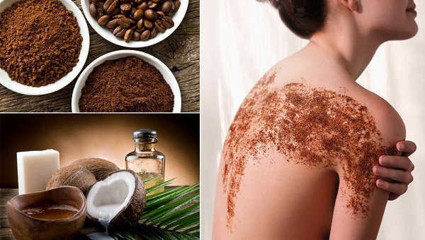Cách dùng cà phê tẩy tế bào chết giúp da mịn màng