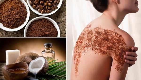 Cách dùng cà phê tẩy tế bào chết giúp da mịn màng