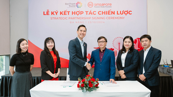 BenThanh Tourist và Tổng cục Du lịch Singapore ký kết hợp tác chiến lược