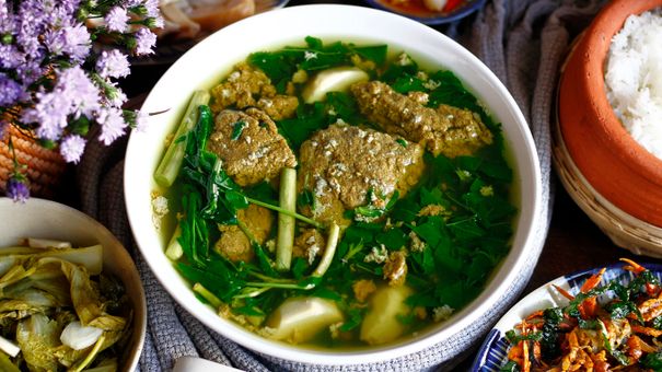 Công Thức Nấu Món Canh Rạm Khoai Sọ Mùa Se Lạnh