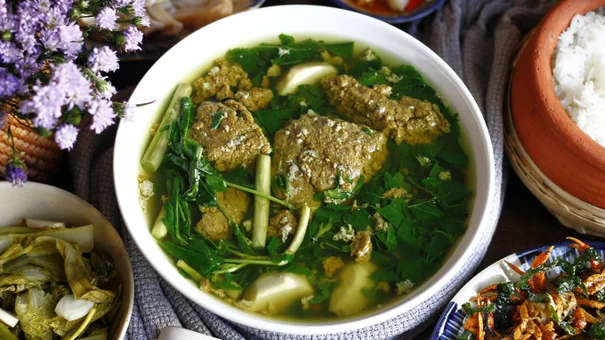 Công Thức Nấu Món Canh Rạm Khoai Sọ Mùa Se Lạnh