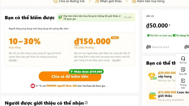 Ai đang tiếp thị cho sàn thương mại không phép?