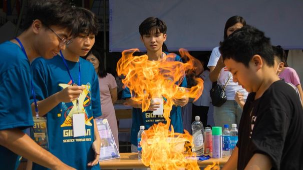 Nhiều hoạt động thú vị sẽ diễn ra tại Triển lãm khoa học. Science Tornado 2024