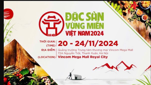 59 tỉnh/thành phố tham dự Hội chợ Đặc sản vùng miền Việt Nam 2024