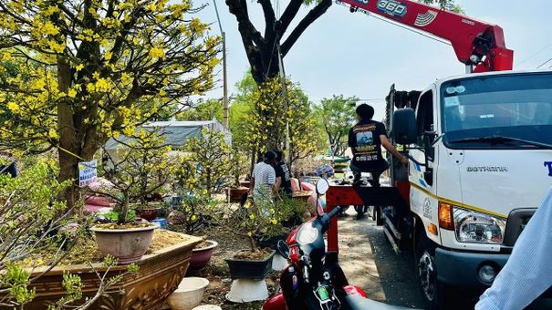 Sôi động mua sắm trước Tết Nguyên đán 2024