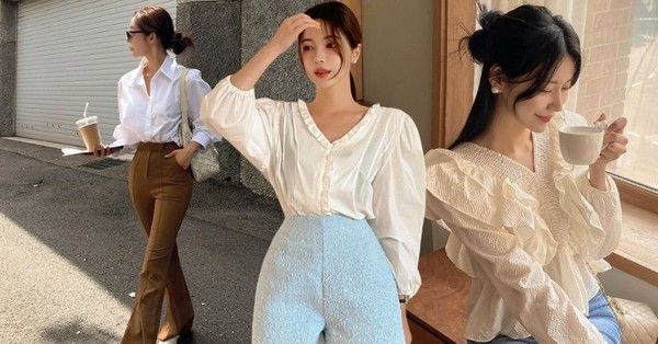 Mặc đẹp không khó nếu chị em có 4 mẫu áo trắng trong tủ đồ