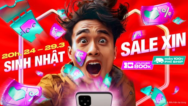Lazada mở đại tiệc sinh nhật với nhiều ưu đãi hấp dẫn