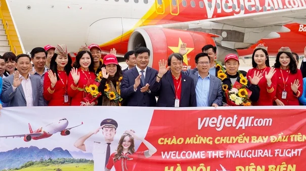 Vietjet khai trương đường bay mới thứ hai đến Điện Biên