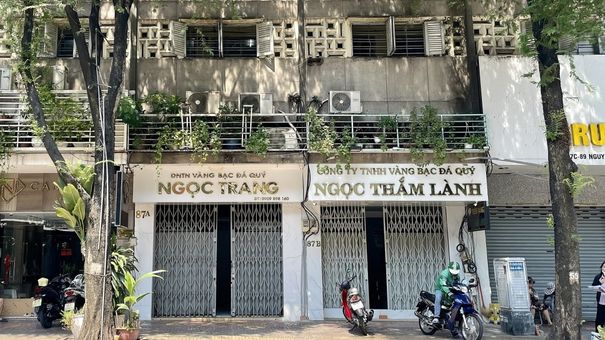 Nhiều tiệm vàng tại TP HCM đóng cửa né đợt kiểm tra