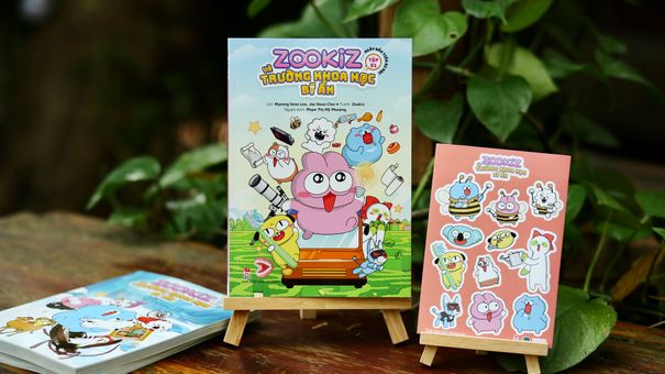 Bộ truyện tranh ZOOKiZ và Trường Khoa học bí ẩn sắp sửa được ra mắt bạn đọc