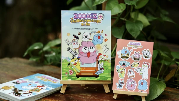 Bộ truyện tranh ZOOKiZ và Trường Khoa học bí ẩn sắp sửa được ra mắt bạn đọc